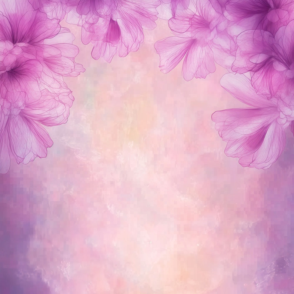 Mother's Day Backdrops Mist Floral Dream Backdrop LXX3-36