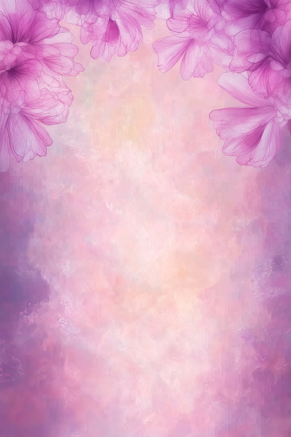 Mother's Day Backdrops Mist Floral Dream Backdrop LXX3-36