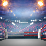 Boxing Match Stadium Wrestling Sports Backdrop