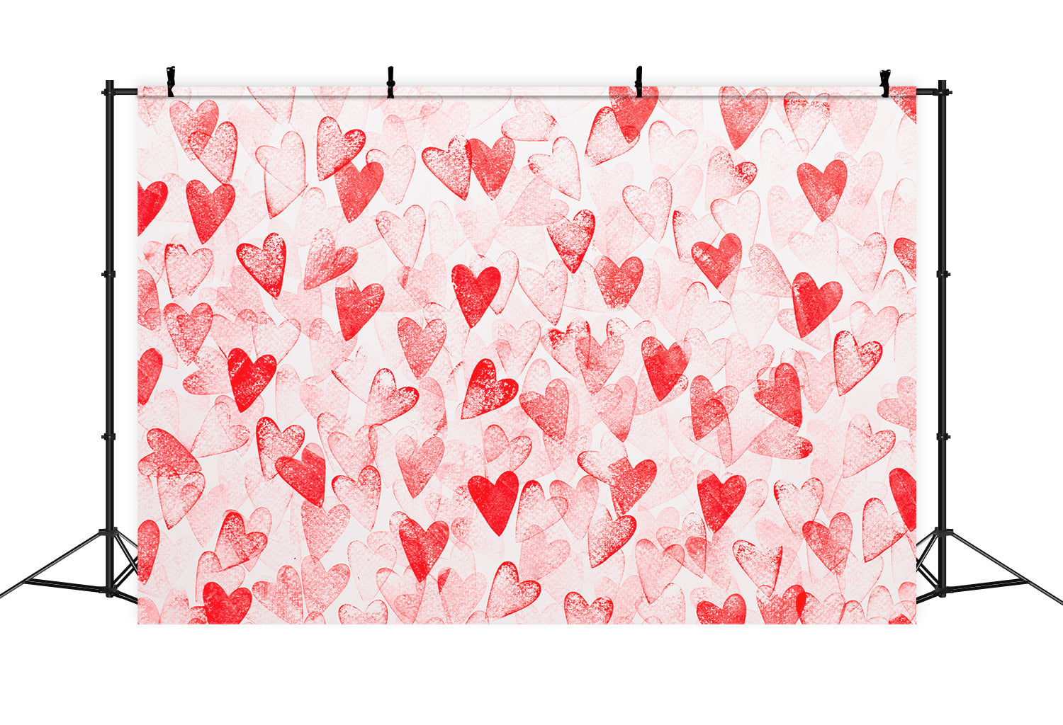 Romantic Small Heart Cute Style Backdrop M1-14