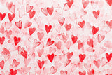 Romantic Small Heart Cute Style Backdrop M1-14