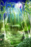 Fantasy Style Wonderland Forest Clouds Backdrop M1-65