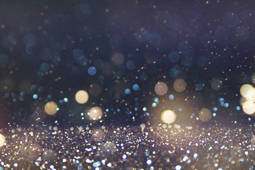 Blurry Glitter Lights Bokeh Photography Backdrop