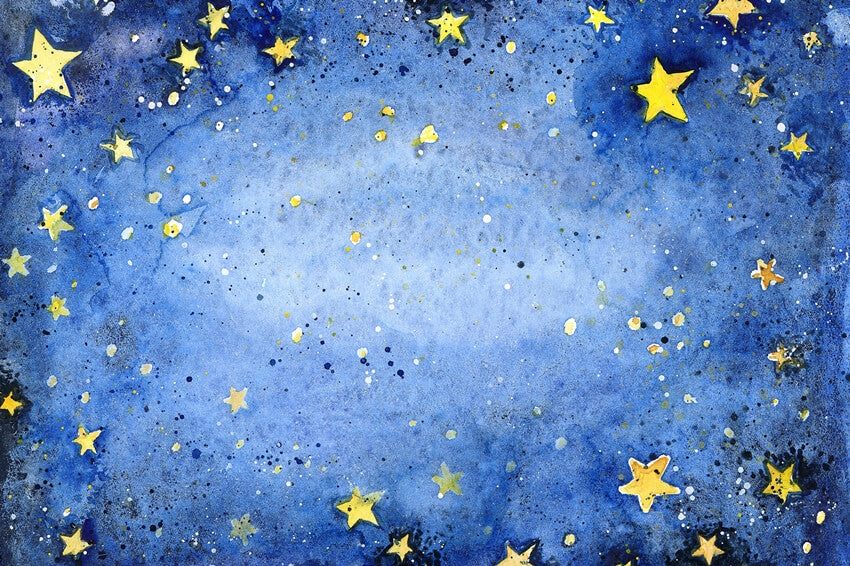 Littler Star Starry Sky Photography Backdrop 