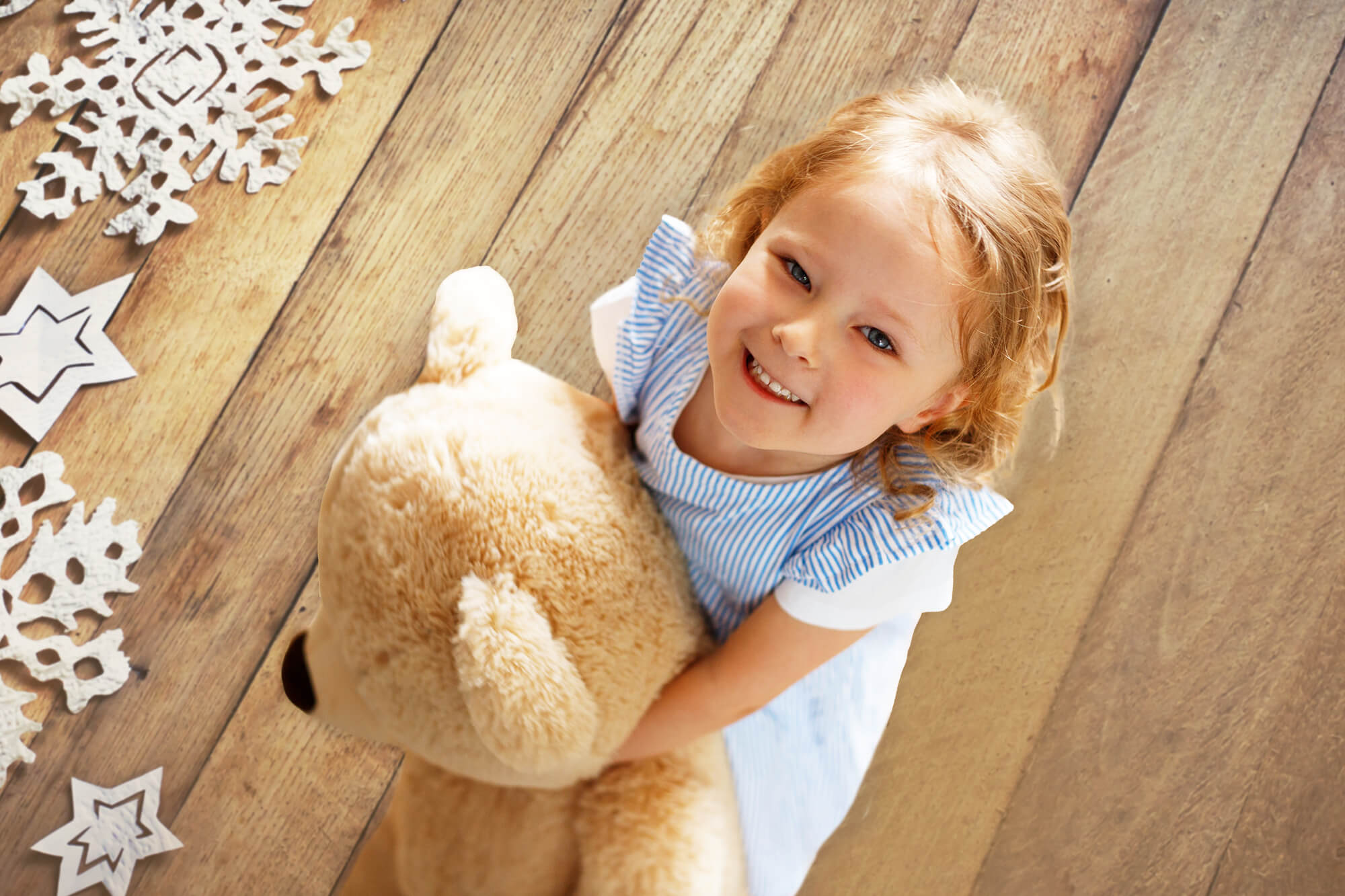 Rustic Snowflakes Wood Photography Backdrop M11-55