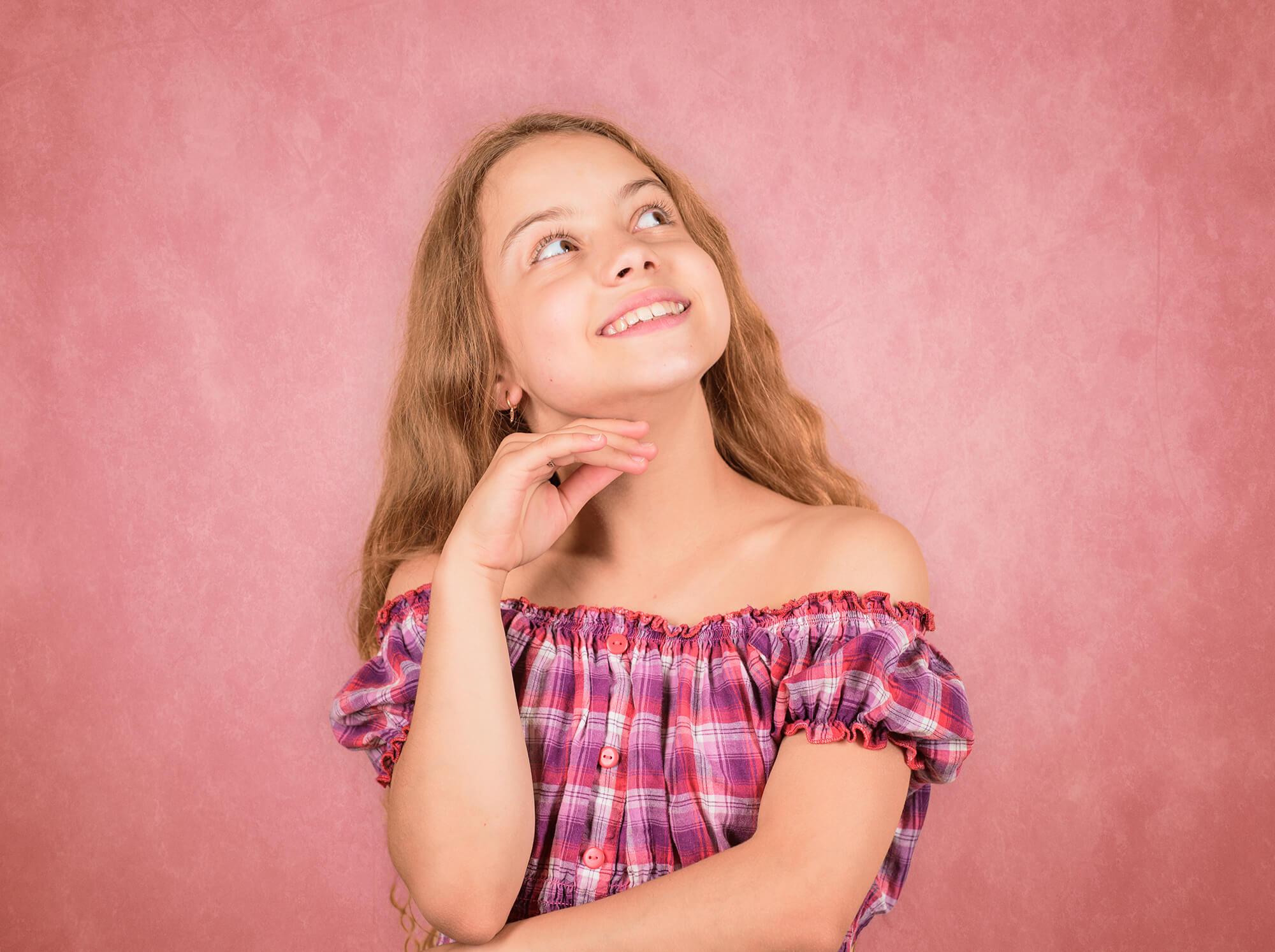 Abstract Petal Pink Backdrop for Studio Photography M2-01