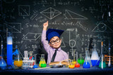 Back To School Science Laboratory Backdrop M5-103