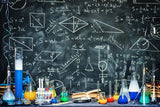 Back To School Science Laboratory Backdrop 