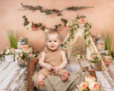 Flowers Lace Tent Spring Decoration Backdrop M5-158