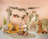 Flowers Lace Tent Spring Decoration Backdrop M5-158