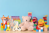 Toys Abacus Decor Back to School Backdrop M5-90