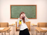 Back to School Classroom Interior Backdrop M5-93