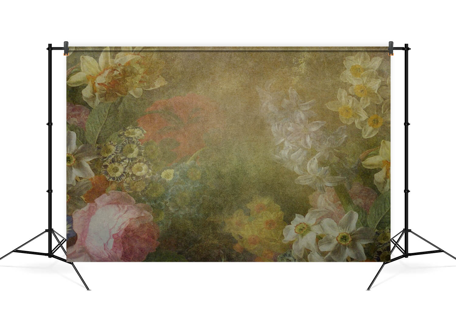 Fine Art Abstract Floral Textured Backdrop M6-110