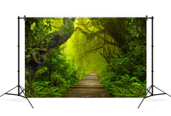 Tropical Rainforest Jungle Photography Backdrop 