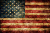 Independence Day USA Flag Brick Wall Backdrop