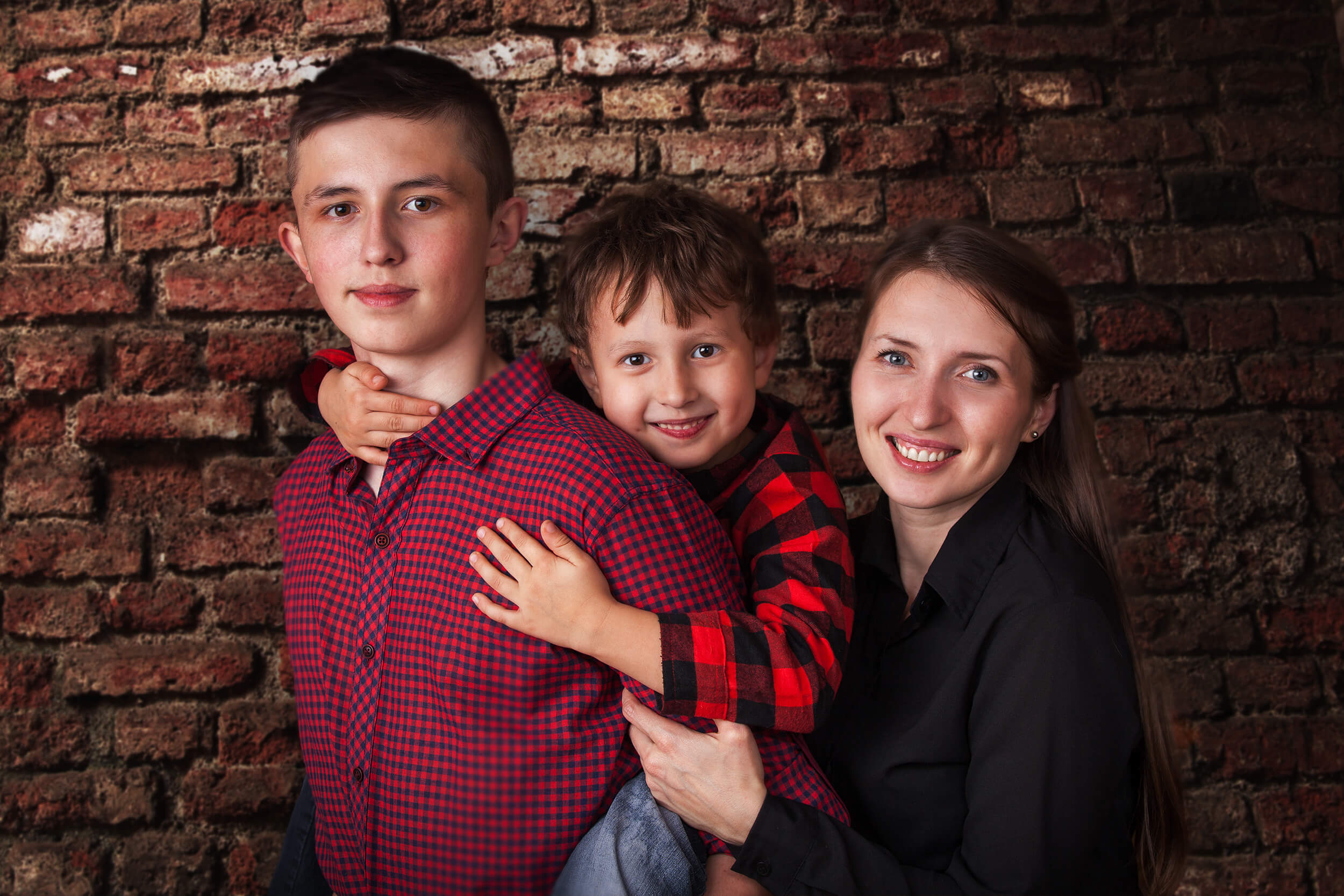 Vintage Brown Brick Wall Photography Backdrop M7-20