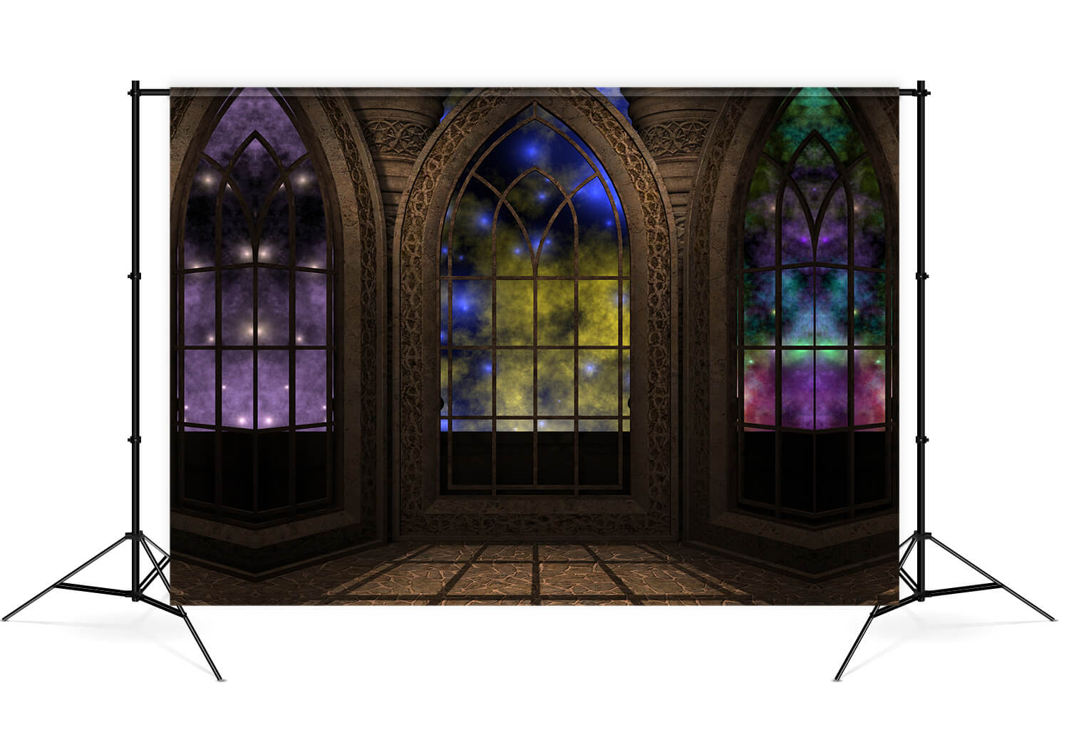 Fantasy Room Interior Magic Window Backdrop M7-31