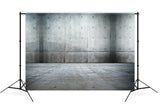 Grey White Cement Wall Abstract Backdrop M7-62