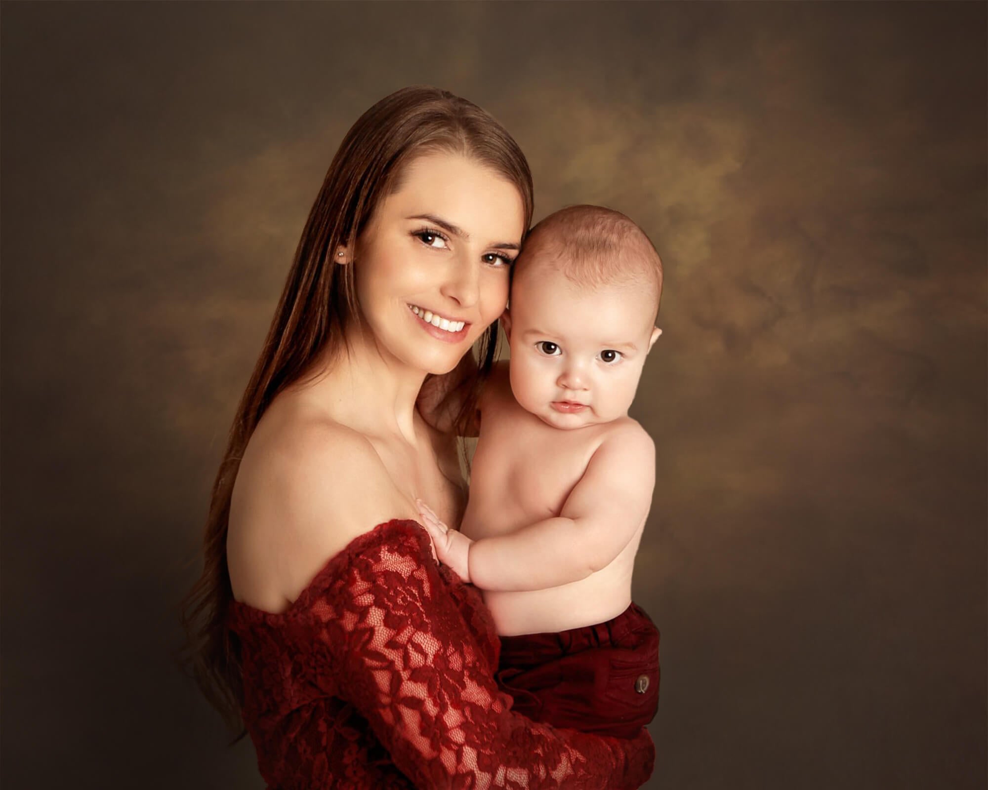 Abstract Brown Portrait Photography Backdrop M7-70