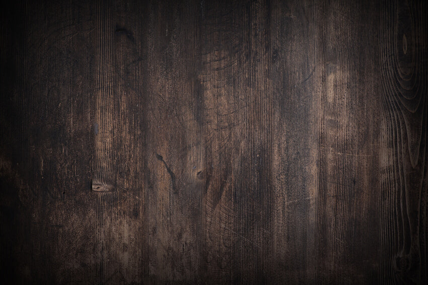 Dark Brown Vintage Wooden Texture Backdrop M7-79