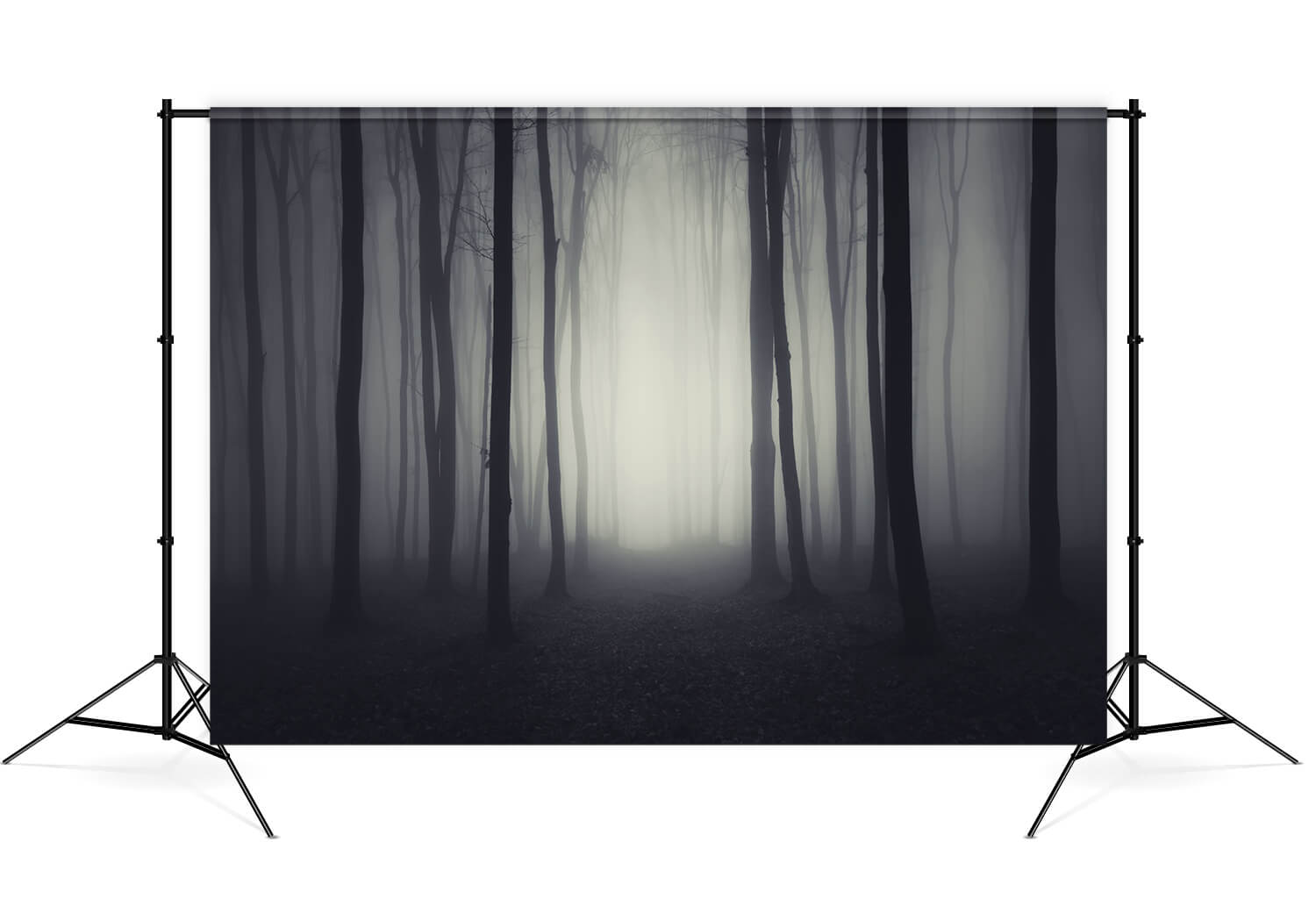 Halloween Dark Gloomy Night Forest Backdrop M8-10