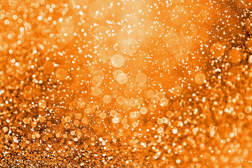 Glitter Orange Bokeh Party Decoration Backdrop M8-30