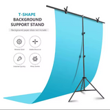 T-Shape Backdrop Stand Photography Prop Background Support PR14