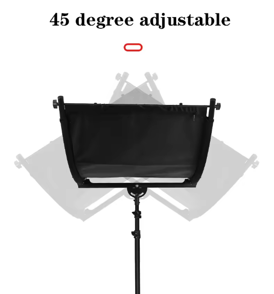 Curved Shape Large Reflector Photography Arc Lighting Diffuser PR17