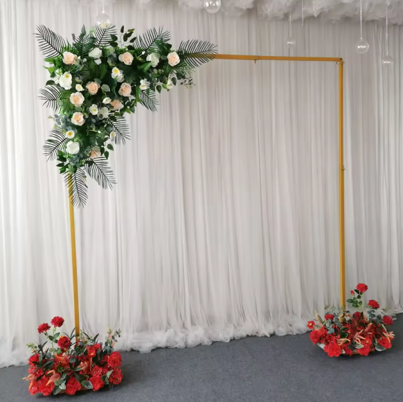 Square Backdrop Stand Wedding Party Balloon Arch Frame PR18