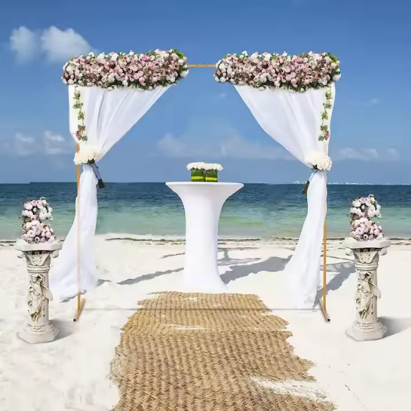 Arch Backdrop Stand Square Metal Frame for Party Wedding Decoration PR19