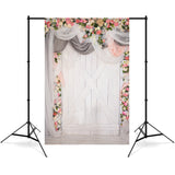 DBackdrop Flower Wedding Theme Wood Panel Backdrop RR4-37