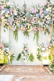 DBackdrop Colorful Flowers Wedding Theme Sacred Backdrop RR4-38