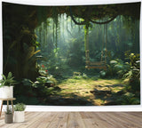 DBackdrop Mystic Forest Adventure Swing Backdrop RR4-41