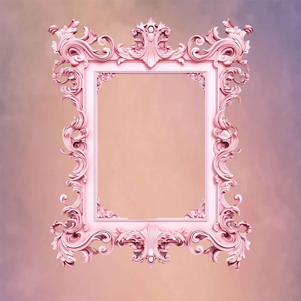 DBackdrop Art Fantasy Pink Photo Frame Abstract Backdrop RR4-47