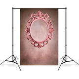 DBackdrop Art Fantasy Pink Oval Photo Frame Abstract Backdrop RR4-48