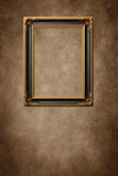 DBackdrop Art Vintage Rectangular Photo Frame Brown Abstract Backdrop RR4-53