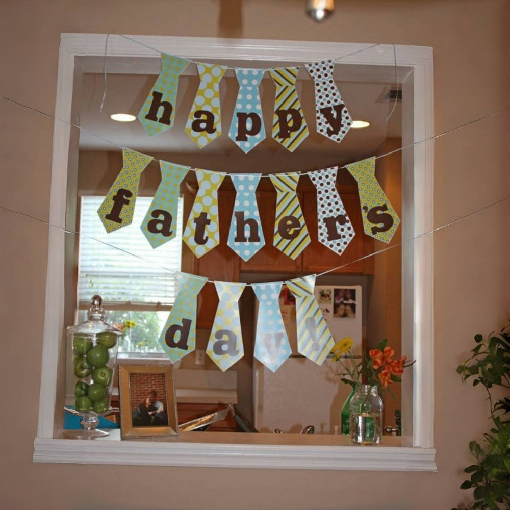 Happy Father's Day Banner Decoration Backdrop RR5-22