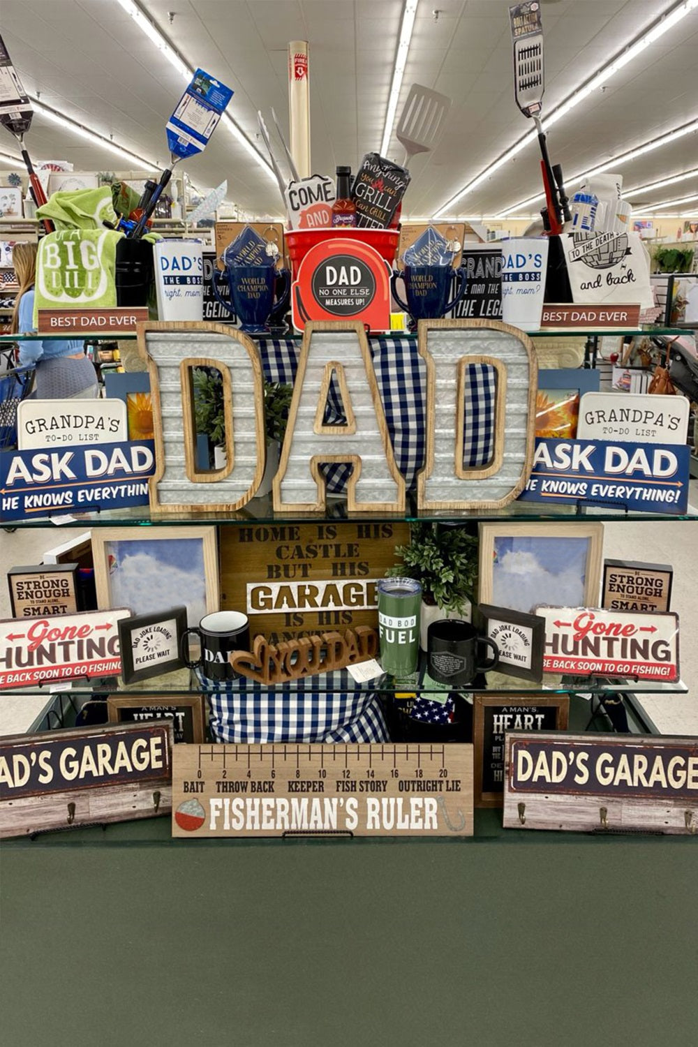 Father's Day Garage Tools Room Backdrop RR5-25