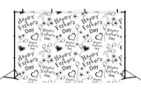 Father's Day Hand Draw Lettering Backdrop RR5-29