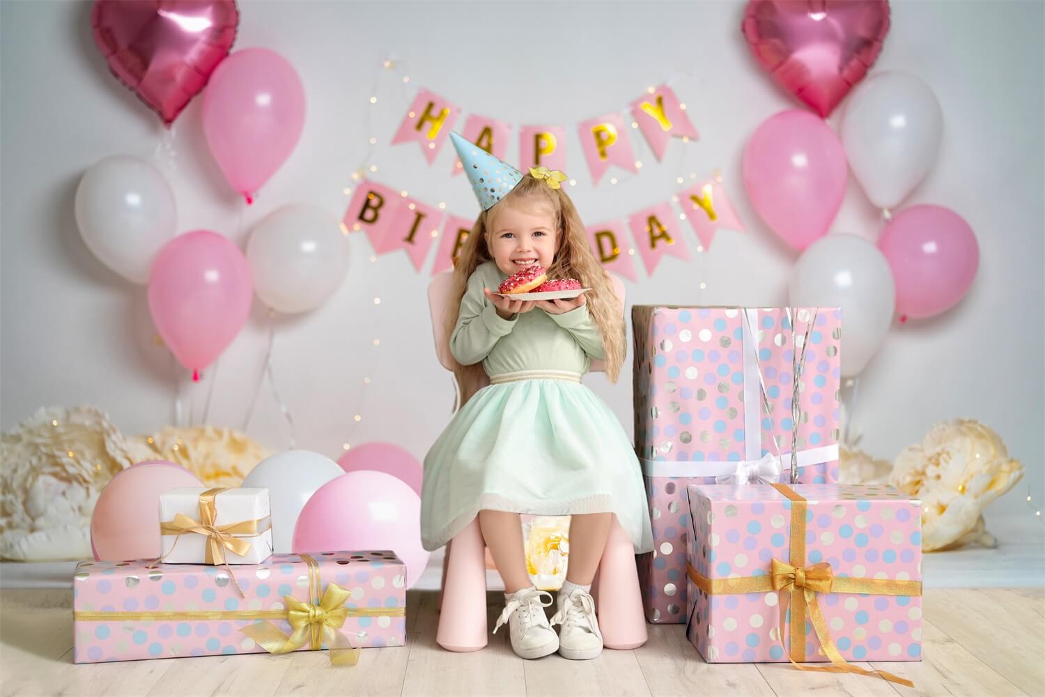 Baby Birthday Banner Decoration Backdrop RR5-40