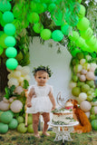 Wildlife Jungle Birthday Party Decoration Backdrop RR5-46