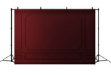 Classic Red Retro Wall Photo Booth Backdrop RR6-69