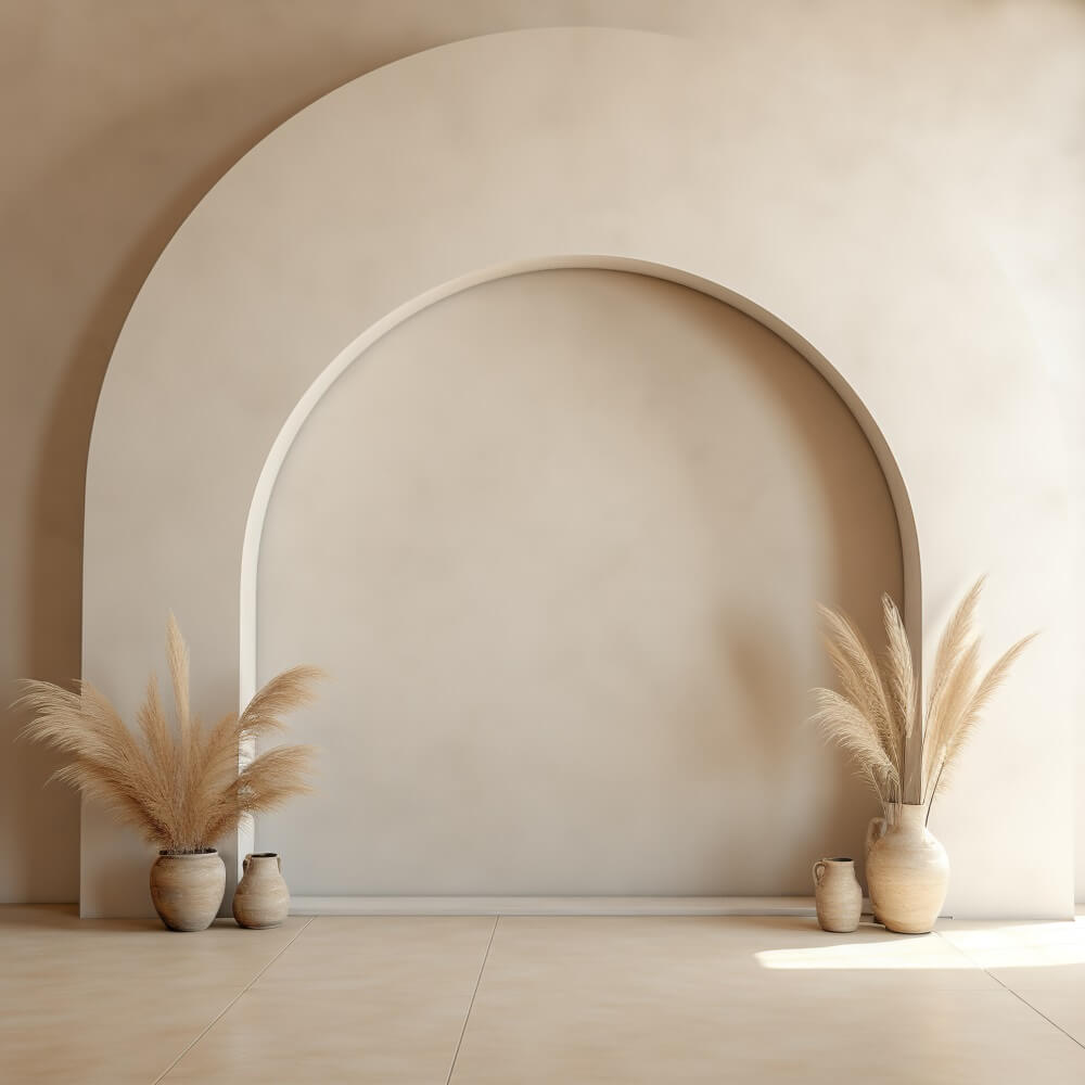 Calm Arch Boho Photography Backdrop RR7-12