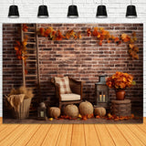 Fall Harvest Farmhouse Photography Backdrop RR7-145