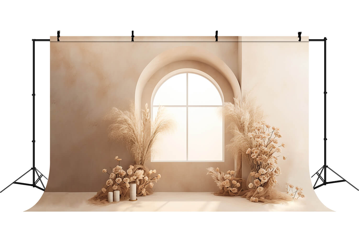 Ethereal Window Boho Photography Backdrop RR7-18