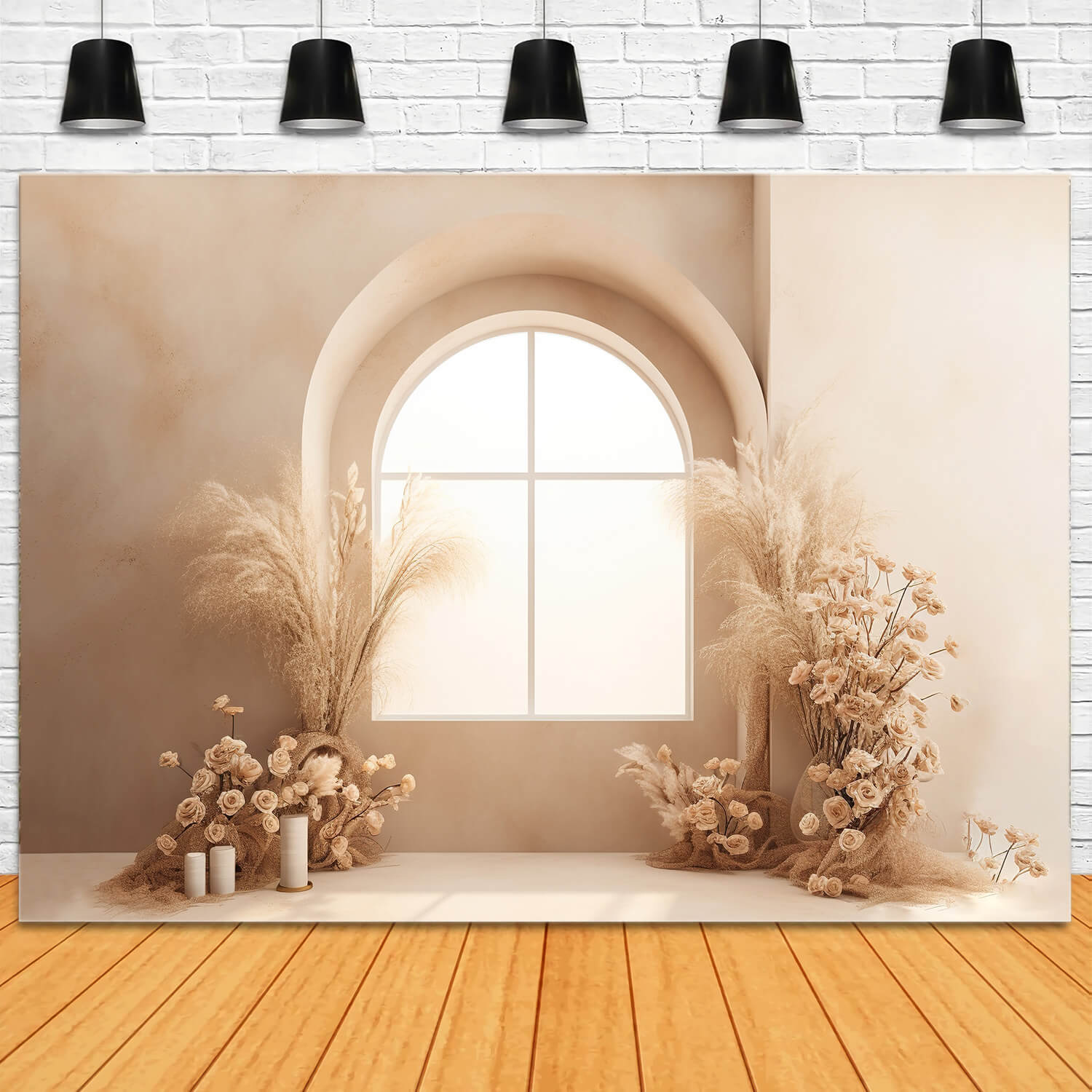 Ethereal Window Boho Photography Backdrop RR7-18