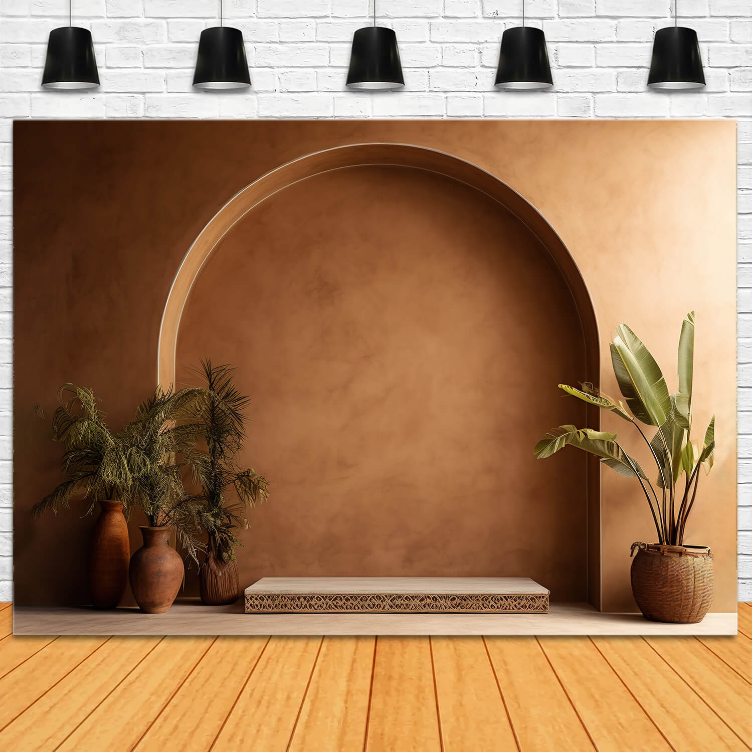 Terracotta Haven Boho Photography Backdrop RR7-19