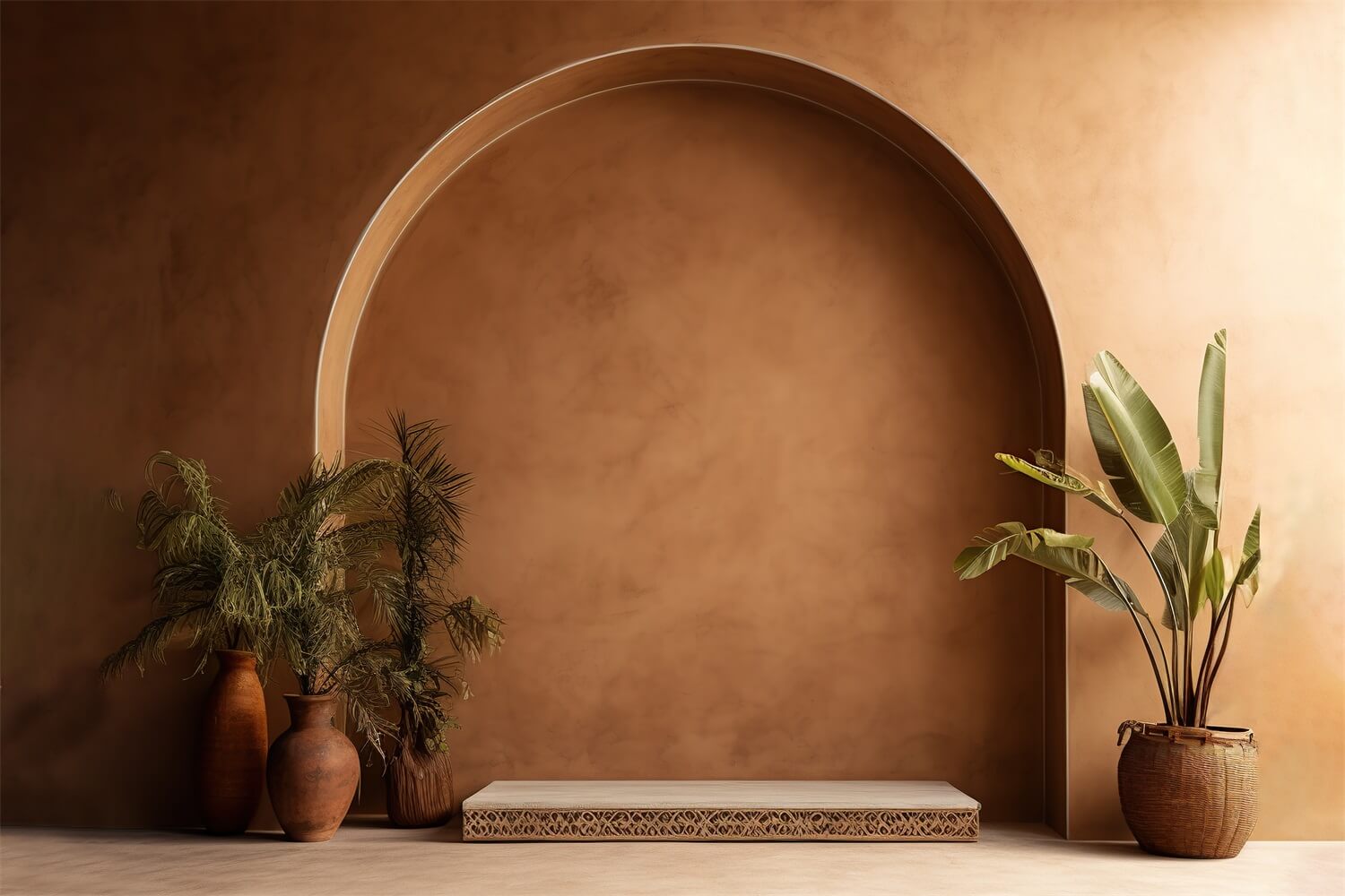 Terracotta Haven Boho Photography Backdrop RR7-19