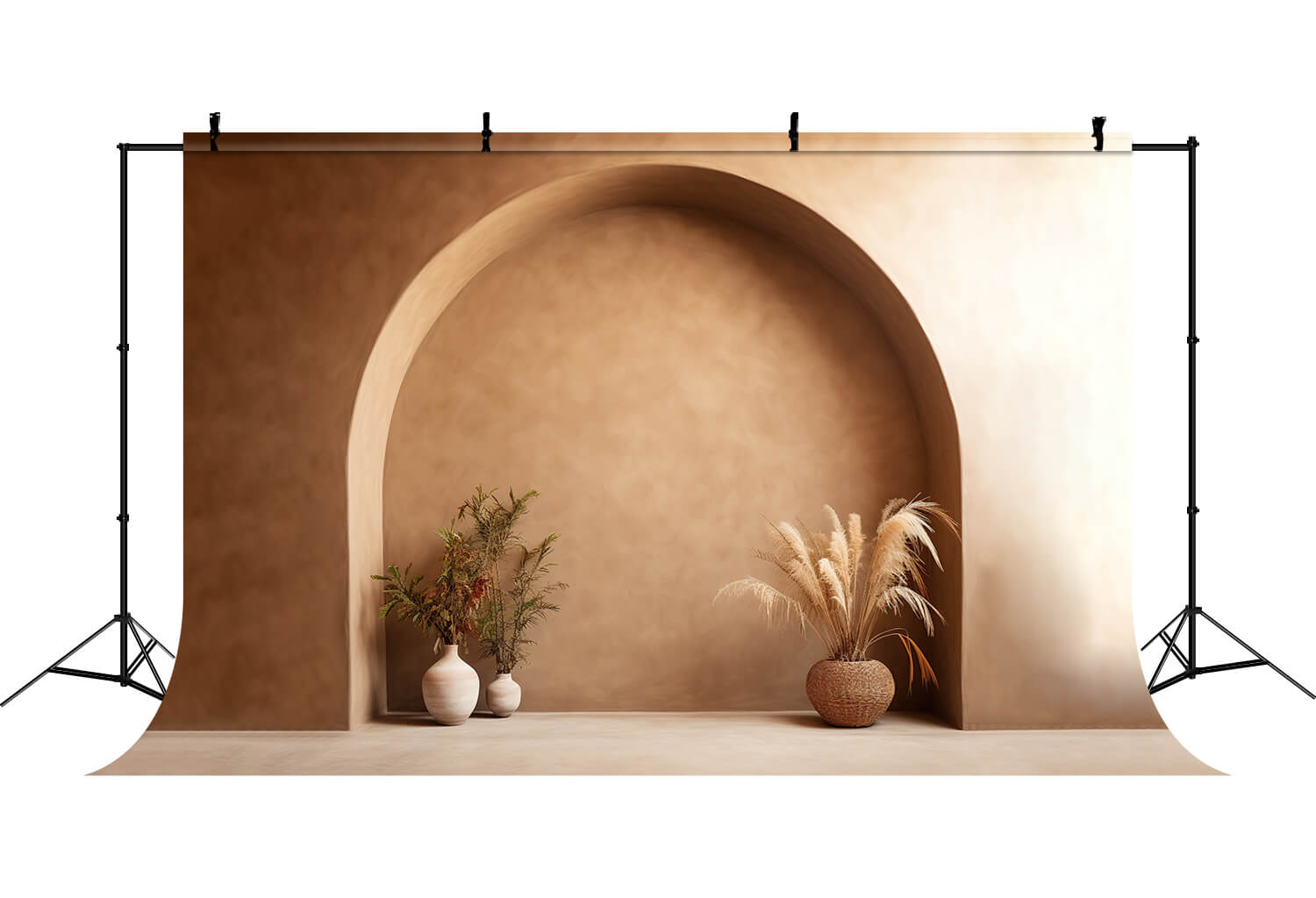 Earthy Arch Boho Photography Backdrop RR7-20