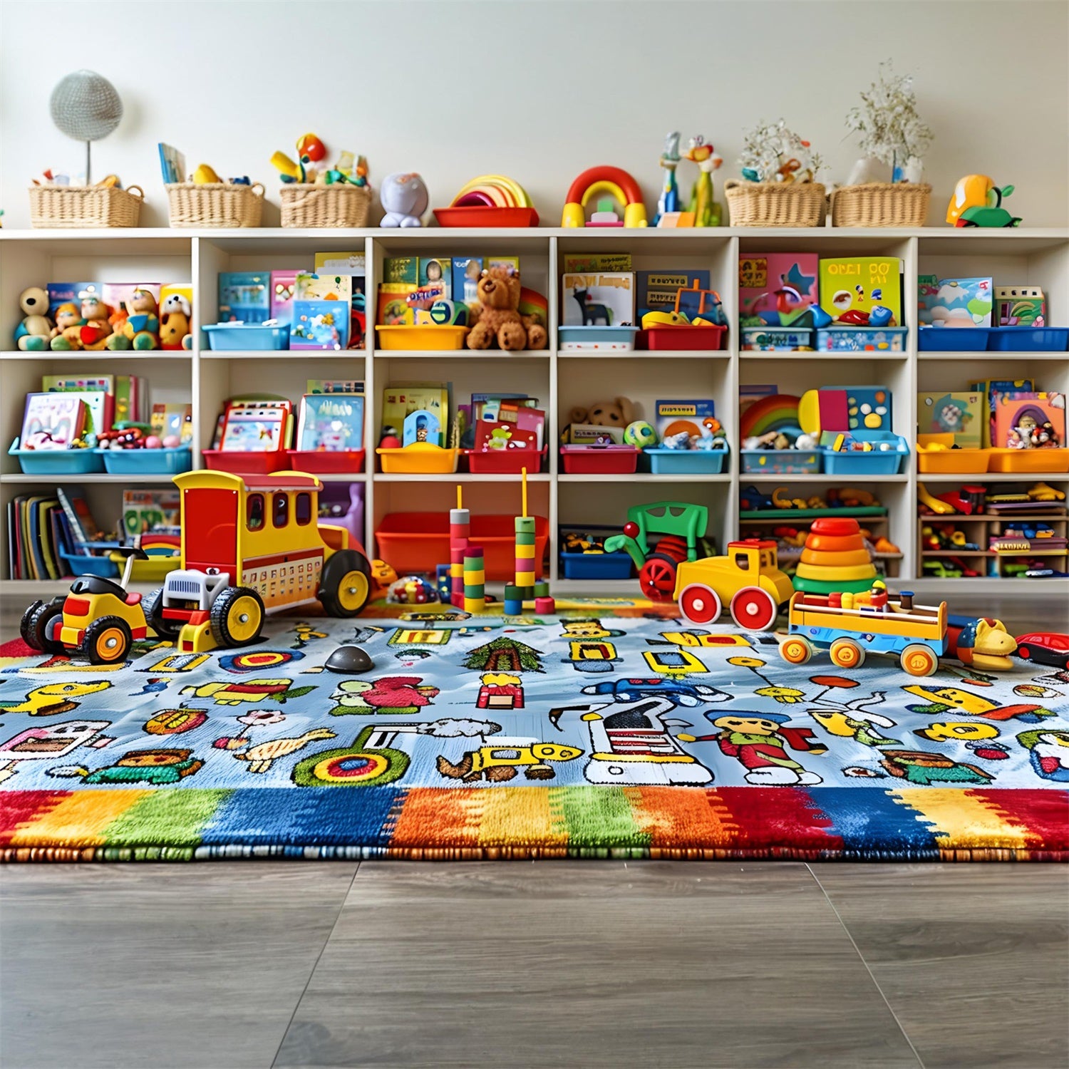 Toys Room Back to School Photography Backdrop RR7-203